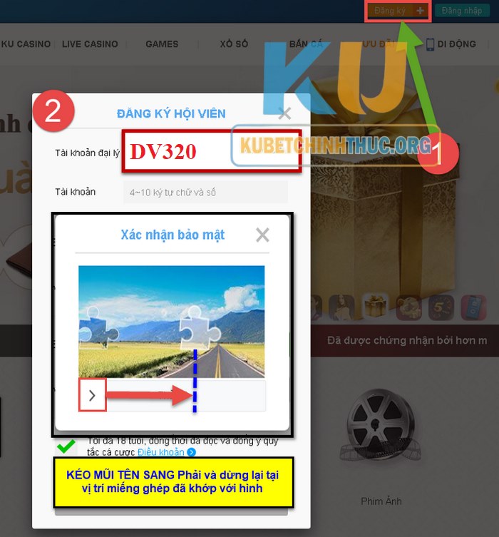 Đăng Ký Kubet - 3 Bước Tạo Tài Khoản Nhanh Chóng Sơ lược quy trình thực hiện đăng ký Kubet trên máy tính